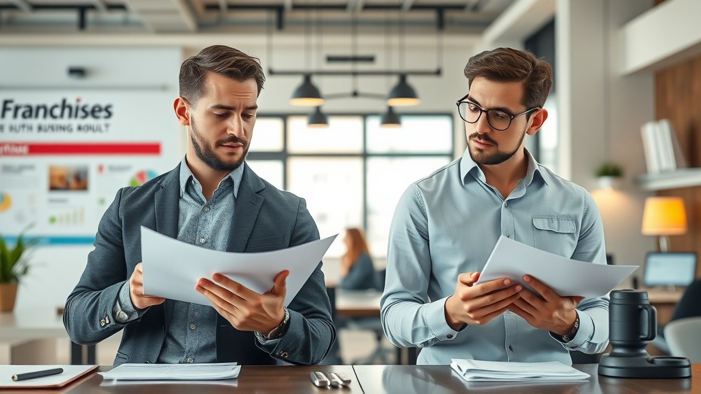 Comparison of franchise system vs independent business owners