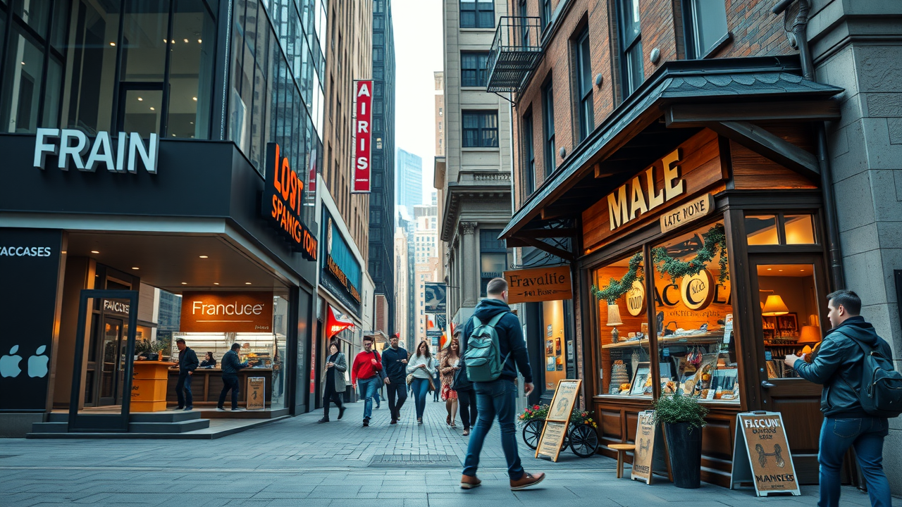 small business vs franchise